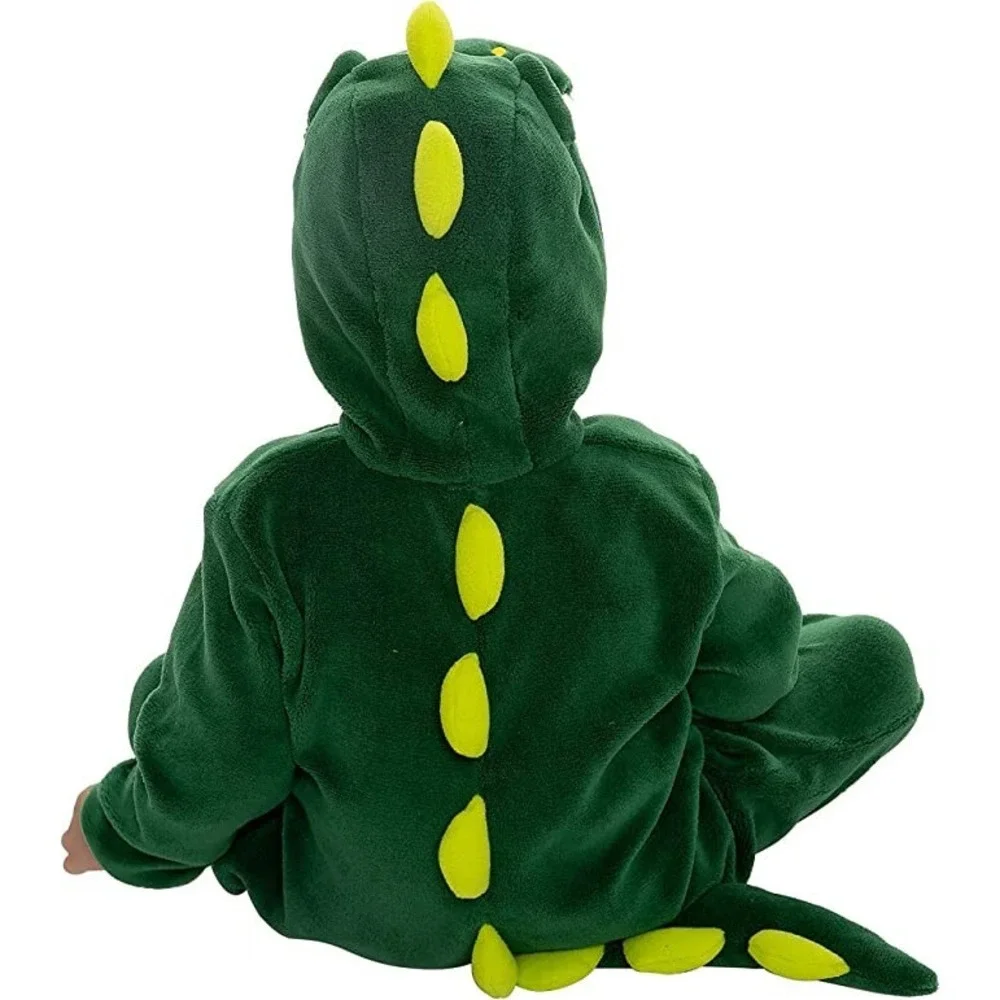 Baby Animal Costume, Toddler Dinosaur T-Rex Pajama, Plush, 6-12 Months